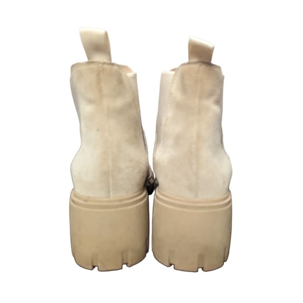 Steve Madden Women's Howler Ankle Boot Leather Tan Women's 8.5M - Picture 9 of 10